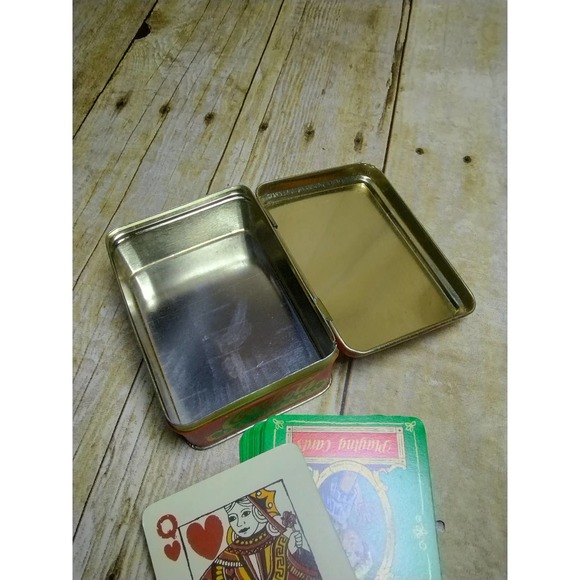 Vintage Coca-Cola Playing Cards 2 Decks Collectors Tin (lvb) - Picture 5 of 5